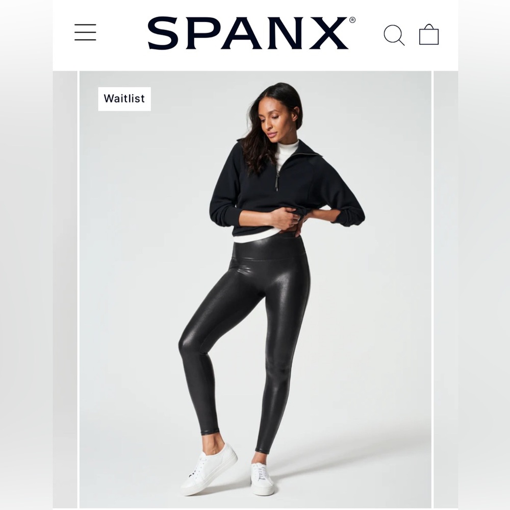 SPANXshape™ Faux Leather
Leggings